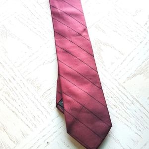 Maroon Skinny Tie